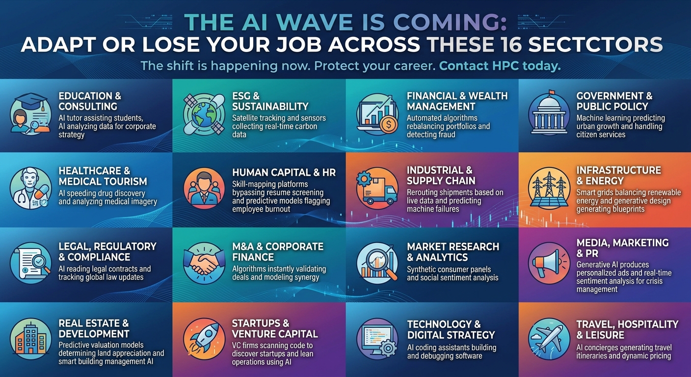 The AI Wave is Coming Lebanon: Adapt or Lose Your Job Across These 16 Sectors