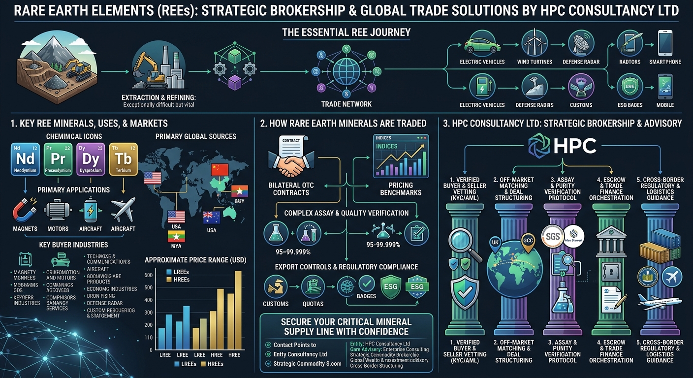 Rare Earth Elements, Lebanon Sourcing, and Strategic Brokership