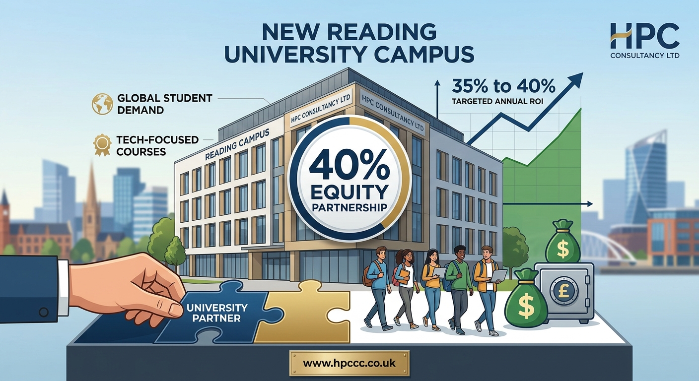 40% Equity Partnership in New Reading University Campus, seeking Lebanon Investor